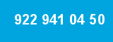 922 941 04 50